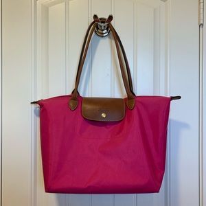 Le Pliage Large Nylon Shoulder Tote, Longchamp